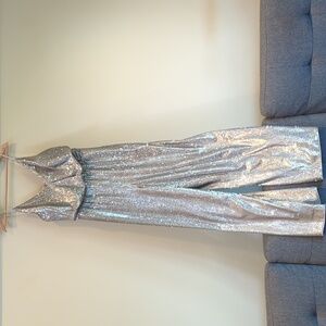 Silver Sequin Jumpsuit